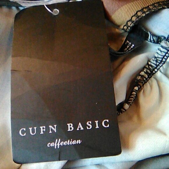 NWT Cufn Basic Striped Midi Dress - Picture 8 of 13